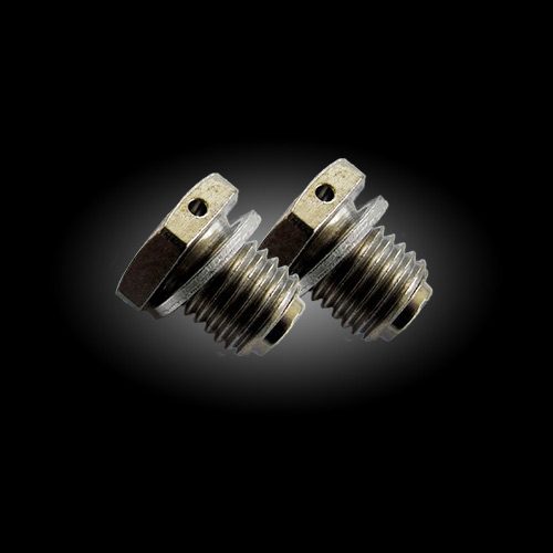 Dimple Magnetic Drain Plugs for 2014-Newer Indian Motorcycle Models (2 pk)