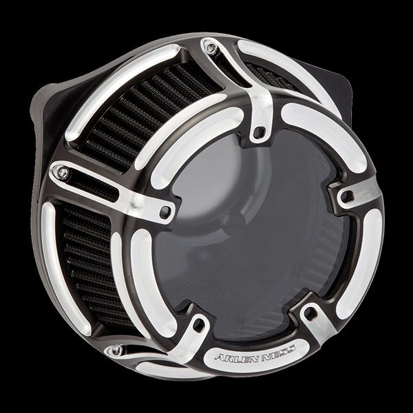 Arlen Ness Method Clear Series Contrast Cut Air Intake for All