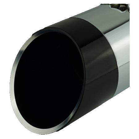 Khrome Werks 200714P Edge Black End Cap for 4.5″ Exhaust Tip