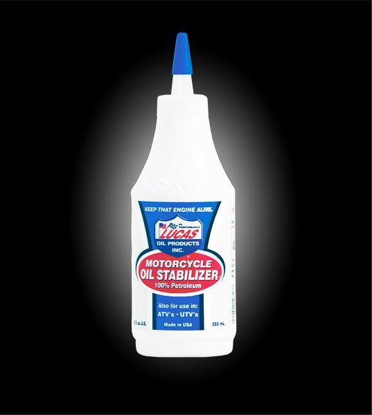 オイル Lucas Motorcycle Oil 10727 Oil Stabilizer - 12 oz. Bottle - Cycle