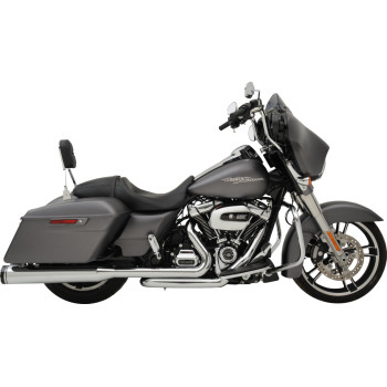 Khrome Werks 200400A chrome 2-into-2 Dominator exhaust system for Harley Touring motorcycles
