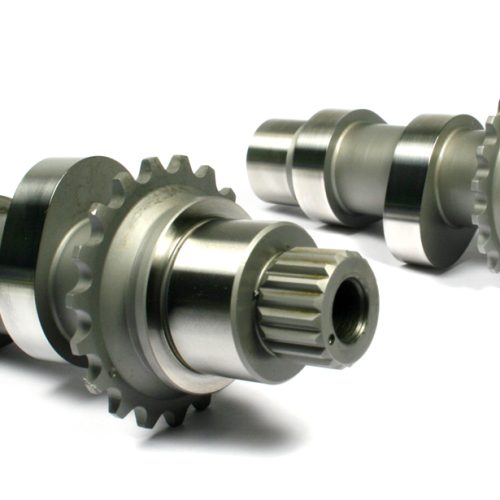 Feuling Reaper 594 performance camshafts designed for 2007–2017 Harley Twin Cam engines, shown as a matched cam pair for gear or chain drive setups.