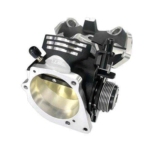 Horsepower Inc Maxflow 55mm throttle body for 2006-2017 cable-driven Delphi Harley-Davidson Twin Cam motorcycles.