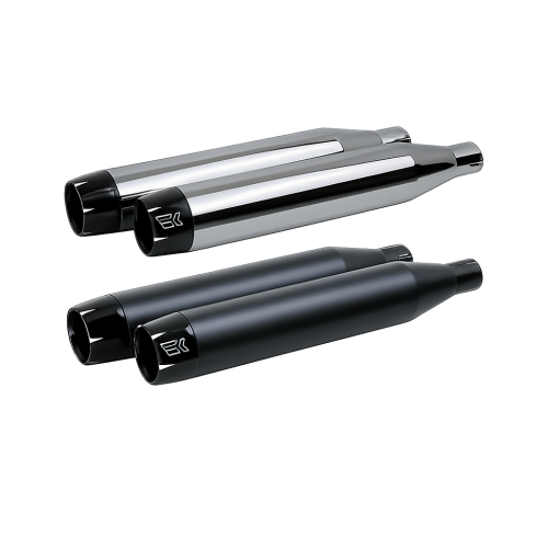 Khrome Werks Shredder Slip-On Mufflers – Harley M8 Softail
