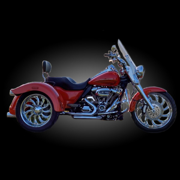 D&D Trike 2-into-1 Exhaust