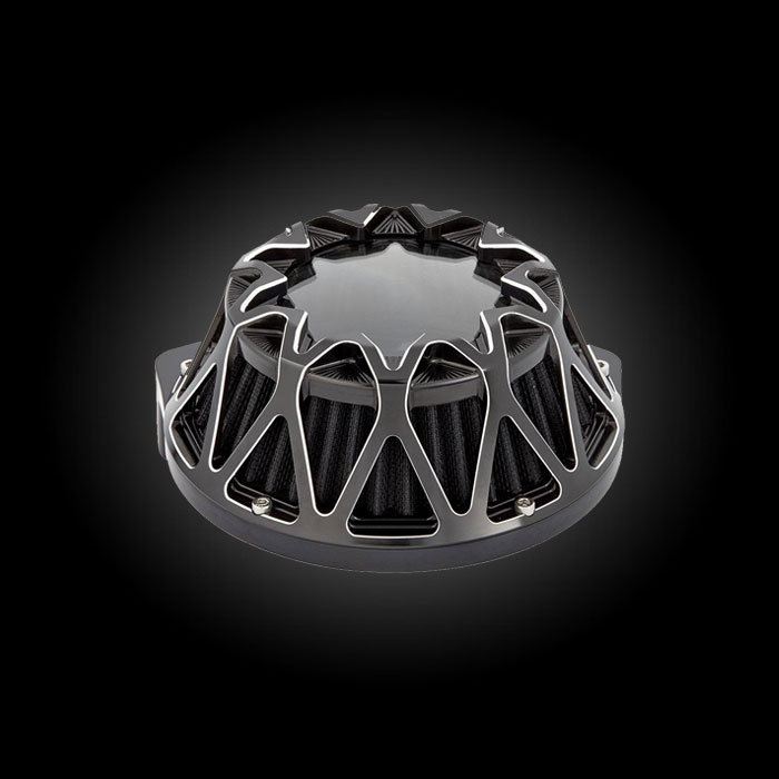 Arlen Ness Crossfire Contrast Performance Air Cleaner