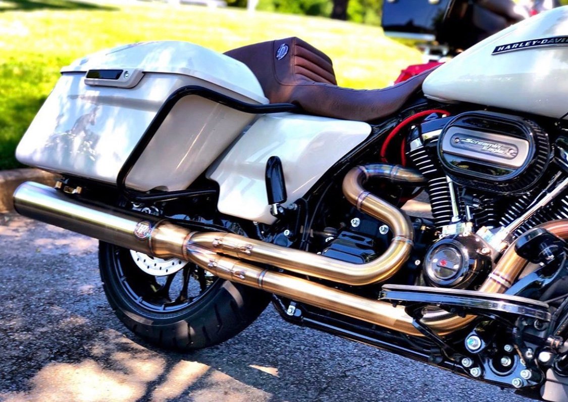 HPi Full Length Bagger Stainless Steel exhaust HPI-EXM8-S