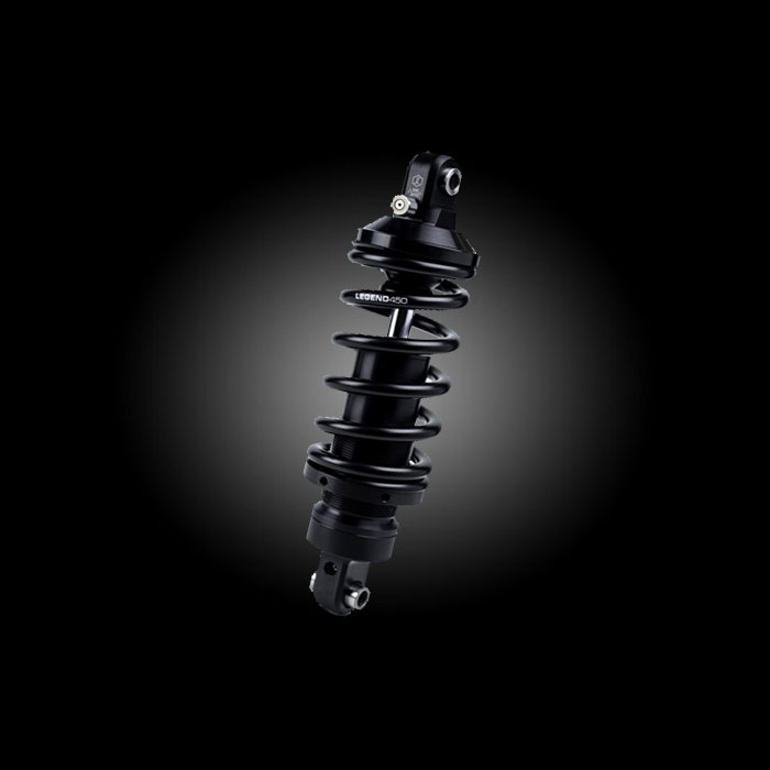 Legend Revo-A Mono Coil Rear Shocks for M8 Softail