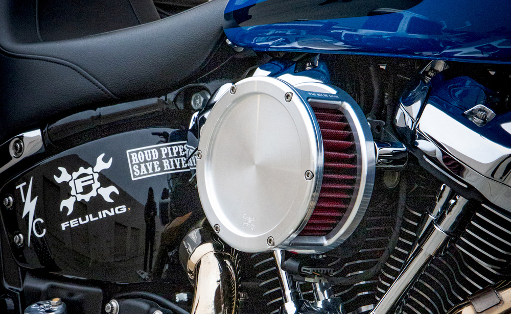 Feuling BA Air Cleaner - Raw Finish - Image 2