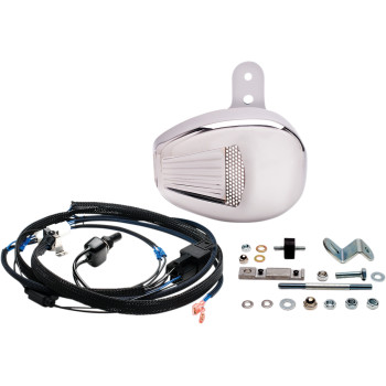 JIMS 5462 ForceFlow chrome head cooler fan kit for Harley Davidson Twin Cam Touring engines