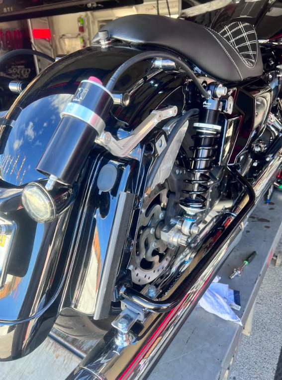 JRi Remote Reservoir Shocks Installed