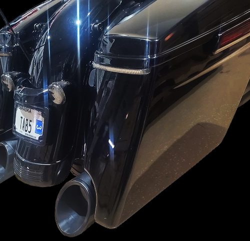 Tab Performance 50 Cal (5") Slip-On Mufflers Black