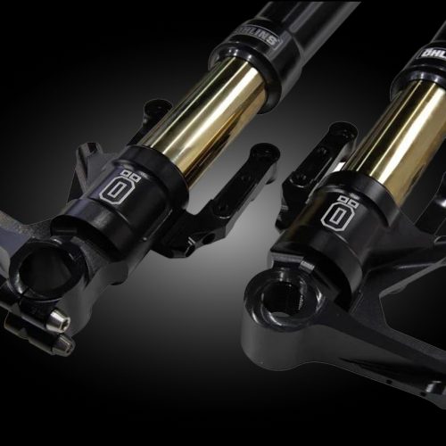 Ohlins FGRT 307 American V-Twin 48 Blackline Front Forks for 2023-2025 Harley CVO