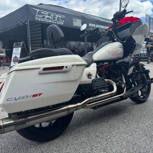 Bernings Performance Full Length Stainless M8 Touring 2-into-1 Exhaust