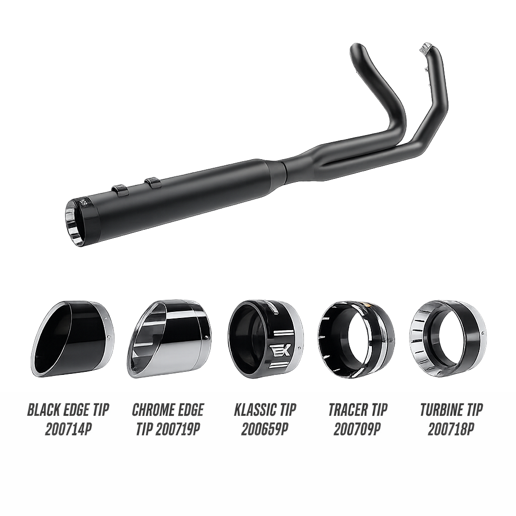 Khrome Werks 200775 2-into-1 touring exhaust system